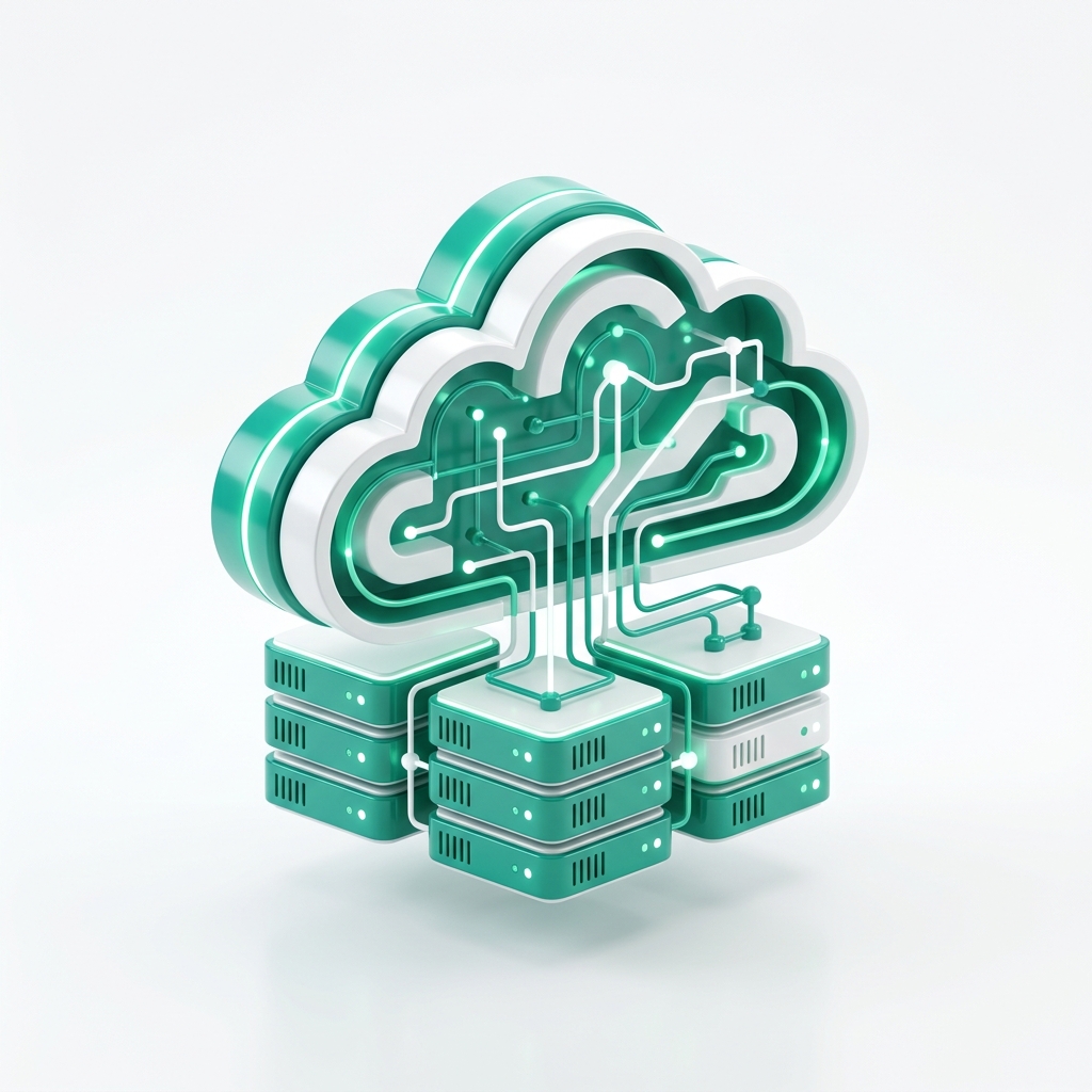 Ilustración Arquitectura y Cloud